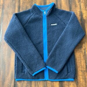 Columbia Fleece Jacket in Navy and Blue